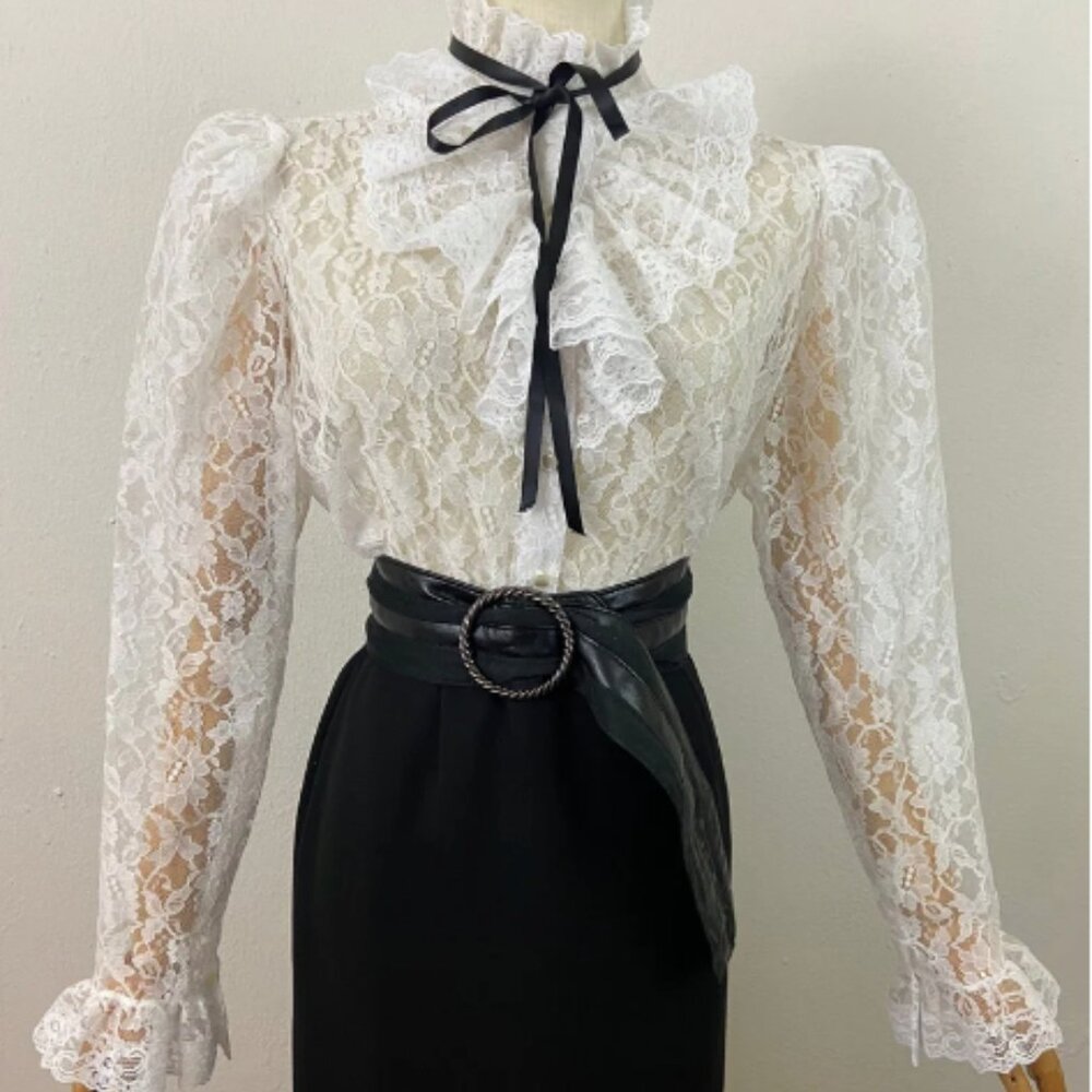 Vintage Edwardian Lace Blouse